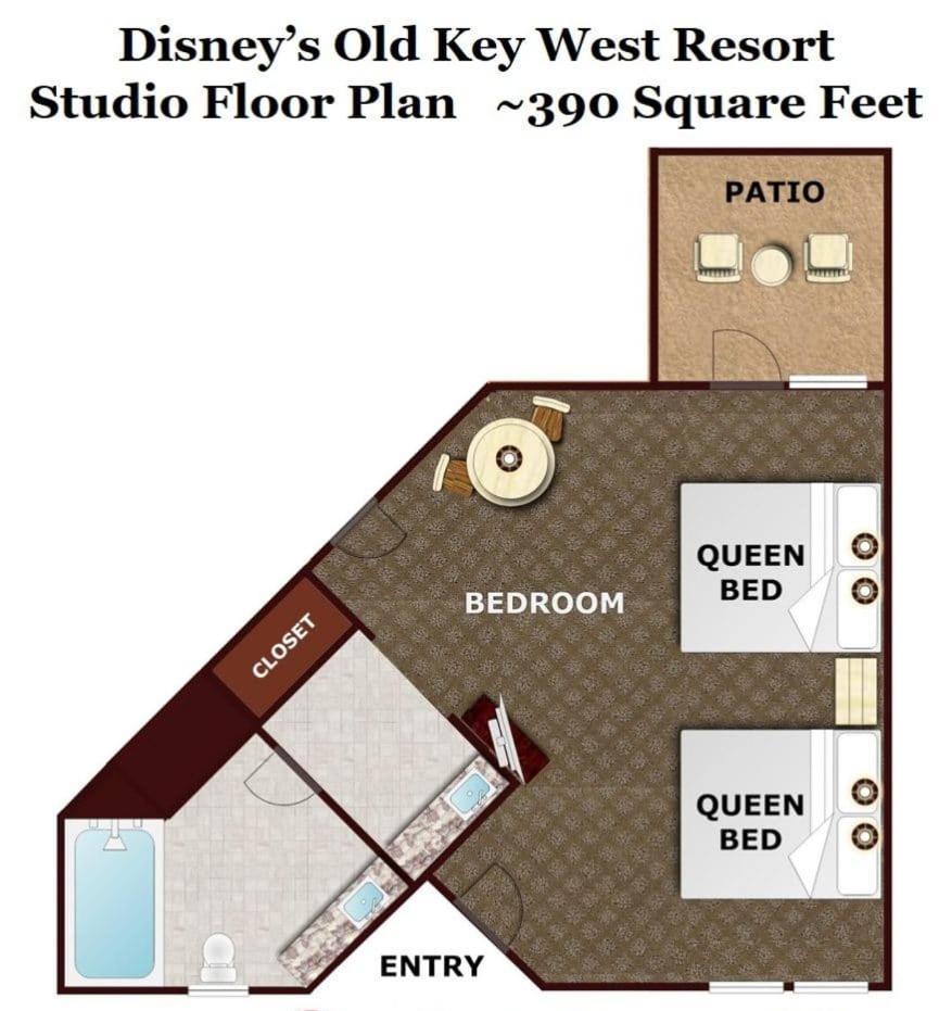 Disney'S Key West Resort Studio Room Sleeps 4 Orlando Dış mekan fotoğraf